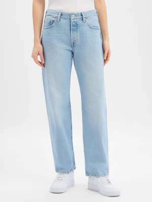 Levi's Dżinsy - 501 Kobiety Bawełna niebieski jednolity,