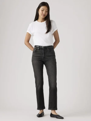 Levi's Dżinsy "501" - Regular fit - w kolorze antracytowym rozmiar: W29 / L30