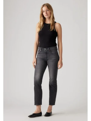 Levi's Dżinsy "501" - Slim fit - w kolorze czarnym rozmiar: W30 / L26