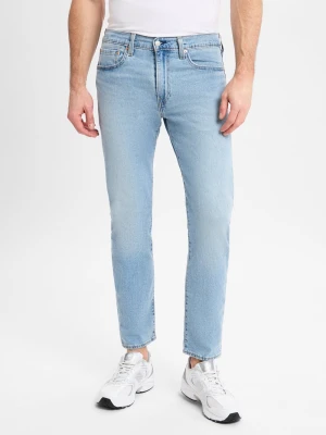 Levi's Dżinsy - 502™ Taper Mężczyźni Bawełna niebieski jednolity,