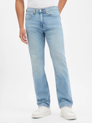 Levi's Dżinsy - 505™ Regular Straight Mężczyźni Bawełna niebieski jednolity,
