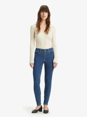 Levi's Dżinsy "711" - Skinny fit - w kolorze niebieskim rozmiar: W28/L32