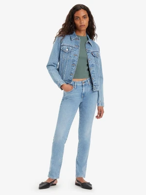 Levi's Dżinsy "712" - Slim fit - w kolorze błękitnym rozmiar: W28/L32