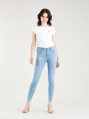 Levi's Dżinsy "720" - Super Skinny fit - w kolorze błękitnym rozmiar: W27/L28