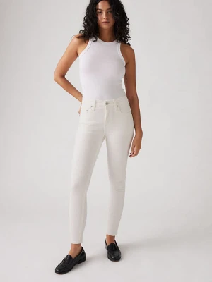 Levi's Dżinsy "721" - Skinny fit - w kolorze białym rozmiar: W30/L32