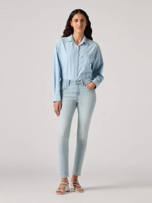 Levi's Dżinsy "721" - Skinny fit - w kolorze błękitnym rozmiar: W28 / L28