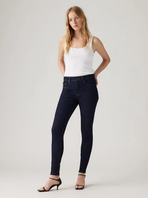 Levi's Dżinsy "721" - Skinny fit - w kolorze granatowym rozmiar: W25/L28