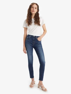 Levi's Dżinsy "721" - Skinny fit - w kolorze granatowym rozmiar: W24/L28