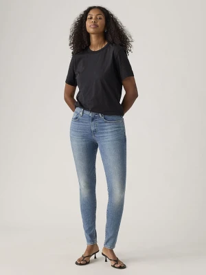 Levi's Dżinsy "721" - Skinny fit - w kolorze niebieskim rozmiar: W31 / L30