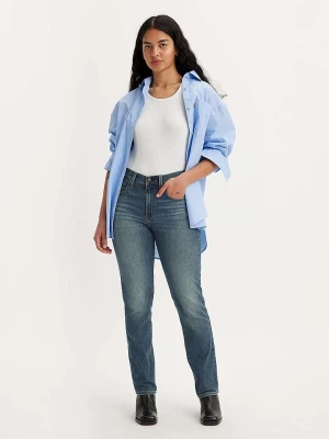 Levi's Dżinsy "724" - Regular fit - w kolorze granatowym rozmiar: W26/L32