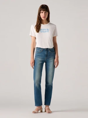 Levi's Dżinsy "724" - Regular fit - w kolorze niebieskim rozmiar: W25/L30