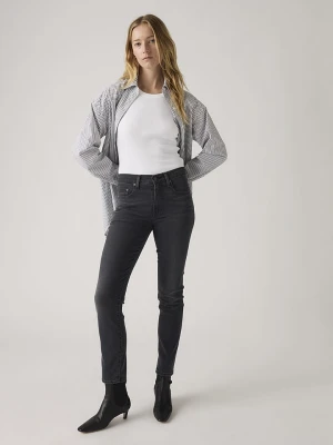 Levi's Dżinsy "724" - Slim fit - w kolorze antracytowym rozmiar: W31/L30