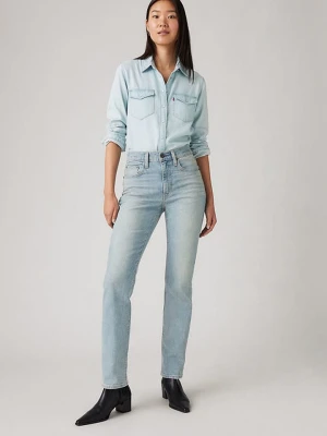 Levi's Dżinsy "724" - Slim fit - w kolorze błękitnym rozmiar: W32/L30