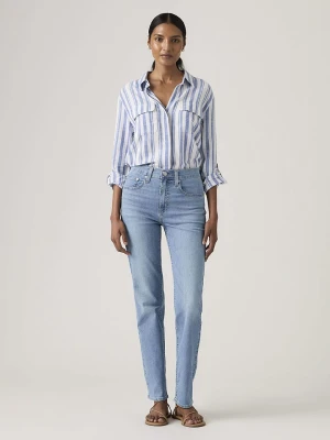 Levi's Dżinsy "724" - Slim fit - w kolorze niebieskim rozmiar: W30 / L32