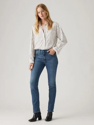 Levi's Dżinsy "724" - Slim fit - w kolorze niebieskim rozmiar: W32 / L32