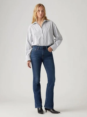 Levi's Dżinsy "725" - Bootcut fit - w kolorze niebieskim rozmiar: W25 / L32