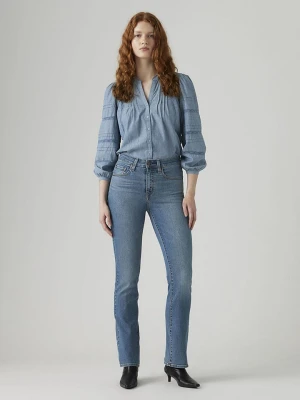 Levi's Dżinsy "725" - Bootcut fit - w kolorze niebieskim rozmiar: W30 / L32