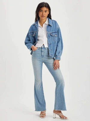 Levi's Dżinsy "726" - Flare fit - w kolorze błękitnym rozmiar: W34/32