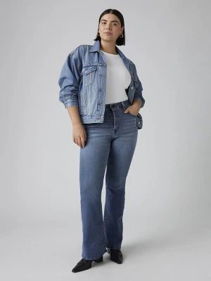 Levi's Dżinsy "726" - Flared fit - w kolorze niebieskim rozmiar: W26 / L32
