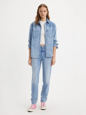 Levi's Dżinsy "80s" - Mom fit - w kolorze błękitnym rozmiar: W26/L30