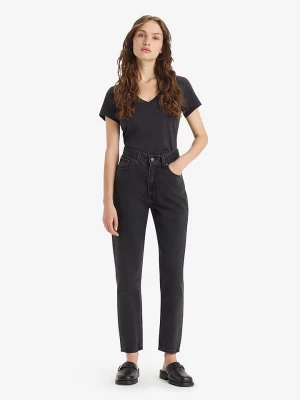 Levi's Dżinsy "80s" - Mom fit - w kolorze czarnym rozmiar: W25/L30