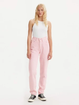 Levi's Dżinsy "80S" - Mom fit - w kolorze jasnoróżowym rozmiar: W27/L30