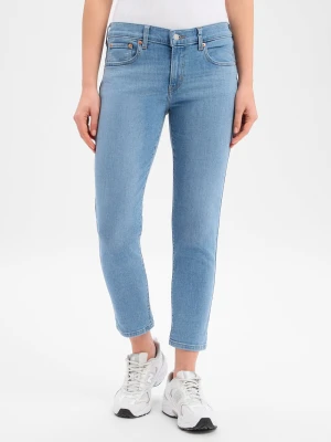 Levi's Dżinsy - Boyfriend Kobiety niebieski jednolity,