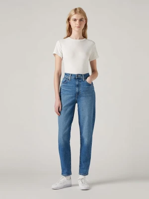 Levi's Dżinsy - Mom fit - w kolorze niebieskim rozmiar: W28/L27