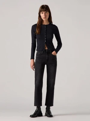 Levi's Dżinsy - Regular fit - w kolorze czarnym rozmiar: W24 / L29