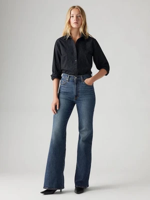 Levi's Dżinsy "Ribcage" - Flared fit - w kolorze granatowym rozmiar: W28/L32