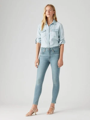 Levi's Dżinsy - Skinny fit - w kolorze błękitnym rozmiar: W24/L28