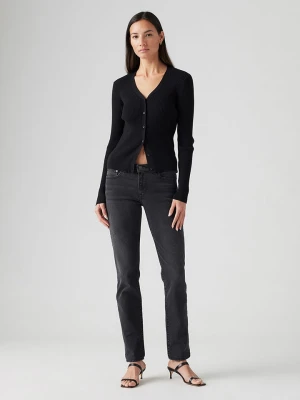 Levi's Dżinsy - Skinny fit - w kolorze czarnym rozmiar: W25/L32