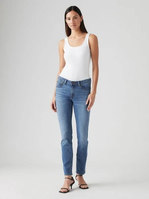 Levi's Dżinsy - Skinny fit - w kolorze niebieskim rozmiar: W27/L28