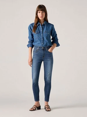 Levi's Dżinsy - Skinny fit - w kolorze niebieskim rozmiar: W30/L32