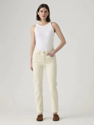 Levi's Dżinsy - Slim fit - w kolorze kremowym rozmiar: W24 / L28