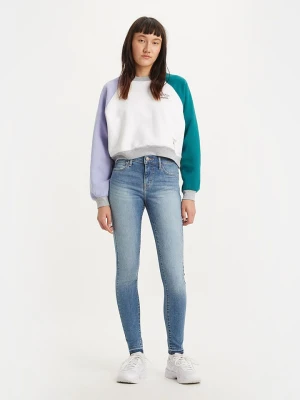 Levi's Dżinsy - Super Skinny fit - w kolorze niebieskim rozmiar: W26 / L30