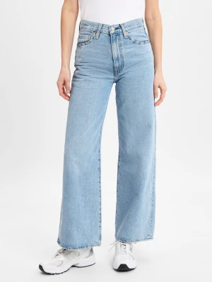 Levi's Dżinsy - Szeroka nogawka w prążki Kobiety Bawełna niebieski,