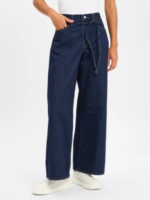 Levi's Dżinsy - XL proste Kobiety Bawełna niebieski jednolity,