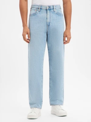 Levi's Dżinsy z zawartością lnu Mężczyźni Bawełna niebieski jednolity,