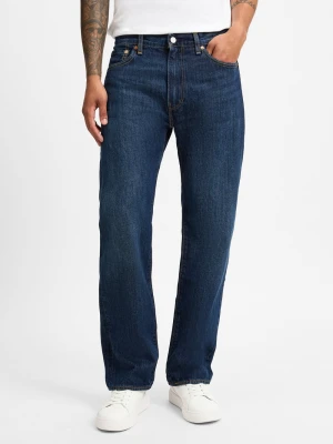 Levi's Heren Jeans - 555™ Relaxes Mężczyźni Bawełna niebieski,