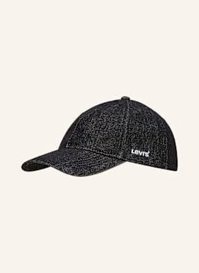 Levi's® Jeansowa Czapka Z Daszkiem Caviar schwarz