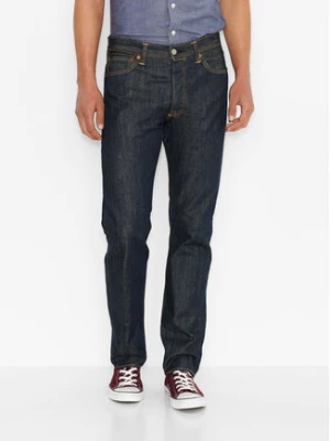 Levi's® Jeansy 501® 00501-0162 Granatowy Original Fit