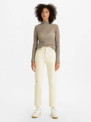 Levi's® Jeansy 501® 362000287 Écru Straight Fit