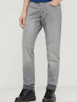 Levi's jeansy 501 54 męskie kolor szary