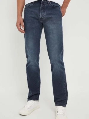 Levi's jeansy 501 granatowy