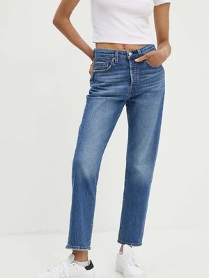 Levi's jeansy 501 CROP damskie high waist 36200