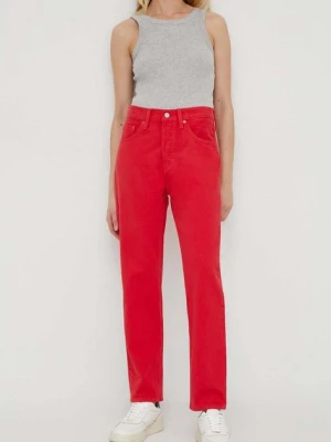 Zdjęcie produktu Levi's jeansy 501 CROP damskie high waist