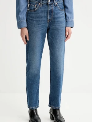Levi's jeansy 501 CROP LIGHTWEIGHT damskie high waist A8746