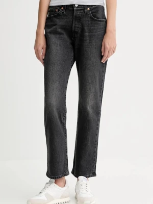 Levi's jeansy straight damskie 501 CURVE
