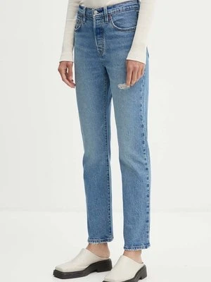 Levi's jeansy 501 damskie high waist